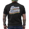 Retro Disco Daddy 60S 70S Party Costume Dad Fathers Day Men's T-shirt Back Print