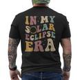 Retro In My Solar Eclipse Era Total Solar Eclipse 40824 Men's T-shirt Back Print