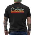 Retro Vintage Coventry Vintage 80S Style Coventry England Men's T-shirt Back Print