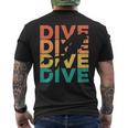 Retro Vintage Diving For Diver T-Shirt mit Rückendruck