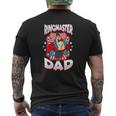 Ringmaster Dad Clown Circus Carnival Costume Mens Back Print T-shirt