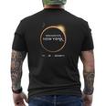 Rochester New York 4082024 Total Solar Eclipse 2024 Men's T-shirt Back Print
