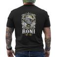 Roni Name In Case Of Emergency My Blood Mens Back Print T-shirt