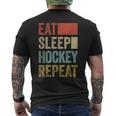 Ropa De Hockey Sobre Hielo Retro Hockey Camiseta Hombre Estampado Espalda