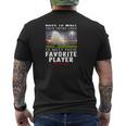 Rugby Dad Some People Have To Wait Their Entire Lives To Meet Their Favorite Player Mens Back Print T-shirt