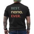 Russian Dad Present Best Dad Ever In Russian Mens Back Print T-shirt