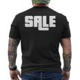 Sale Retail Mannequin Top Shop Store Window Display Men's T-shirt Back Print