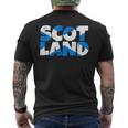 Scotland Flags Scotland T-Shirt mit Rückendruck