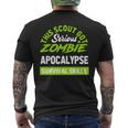 Scout Zombie Apocalype Survival Skills Scouts Men's T-shirt Back Print