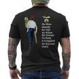 Shriner Man Stand So Tall With Children Masonic Father's Day Men's T-shirt Back Print