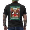 Sicker Than Your Average On Stupid Face For Sick Men's T-shirt Back Print