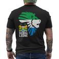 Sierra Leone Seal Lion Africa Diaspora Men's T-shirt Back Print