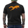 Silhouette Fox Fox AnimalMen's T-shirt Back Print