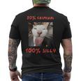 That Silly Cat Meme For The Internet Age Generation Men's T-shirt Back Print