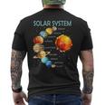 Sistema Solar Para Niños Niños Planetas Ciencia Amantes Del Camiseta Hombre Estampado Espalda
