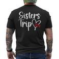 Sisters Trip 2024 Vacation Travel Sisters Weekend Men's T-shirt Back Print