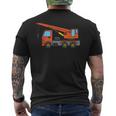 Skid Sr Loader Idea Construction Enthusiast Men's T-shirt Back Print