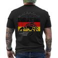 Skorpione Hanover Deutschland 1965 Scorpion German Flag Men's T-shirt Back Print