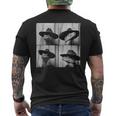 Snake In Cowboy Hat Animal Photobooth Snake Owner Men's T-shirt Back Print