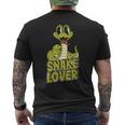 Snake Lover Animal Sayings Snakes Men's T-shirt Back Print