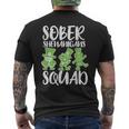 Sober Shenanigans St Patrick's Day Leprechauns St Paddys Men's T-shirt Back Print