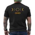 Solar Eclipse 2024 Astronomy Science Moon Space Ohio Men's T-shirt Back Print