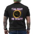 Solar Eclipse 2024 Texas Y'all Ready For Totality Men's T-shirt Back Print