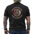 My Son Has Your Back Proud Firefighter Dad Thin Red Line Mens Back Print T-shirt