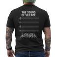 The Sound Of Silence I For Marching Band Or Orchestra Men's T-shirt Back Print