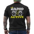 Soy Radio Active Para Un Operador De Radio Radio Divertido Jamón Radio Camiseta Hombre Estampado Espalda