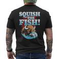 Squish The Fish Bison Buffalo Men's T-shirt Back Print