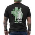 St Patrick Ora Pro Nobis Catholic Ireland Prayer Christian Men's T-shirt Back Print