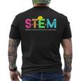 Stem Science Technology Engineering Math Teacher Men's T-shirt Back Print