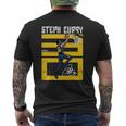 Steph Curry Steph Curry Number Mens Back Print T-shirt