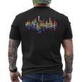 Subtle Dots 20 Pride Flags Stripe Proud Ally Lgbt Pride Men's T-shirt Back Print