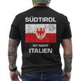 Südtirol Ist Nicht Italien T-Shirt mit Rückendruck