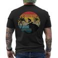 Surfing Vintage Retro Surf Culture Men's T-shirt Back Print