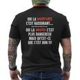 T-shirt imprimé au dos La Moto C'est Bon pour Amateurs de Motocyclisme
