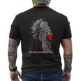 Tarahumara Mexican Indian Proud Chief Vintage Respect Men's T-shirt Back Print