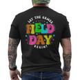 Teacher Student Field Day Let The Games Begin Field Day Men's T-shirt Back Print