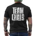 Team Chris Husband Son Grandson Dad Boyfriend Sports Group Mens Back Print T-shirt
