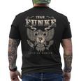 Team Funke Lifetime Member Funke Name Men's T-shirt Back Print