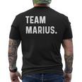 Team Marius T-Shirt mit Rückendruck