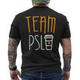 Team Psl Pumpkin Spice Latte Lover Men's T-shirt Back Print