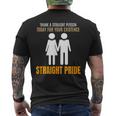 Thank A Straight Person Today For Your Existence Men's T-shirt Back Print