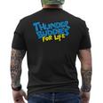 Thunder Buddies For Life Graffiti Style Men's T-shirt Back Print