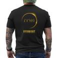 Total Solar Eclipse 4082024 Vermont Men's T-shirt Back Print