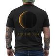 Total Solar Eclipse Spring April 8 2024 Kentucky Totality Men's T-shirt Back Print