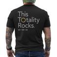 This Totality Rocks 2024 Solar Eclipse April 08 2024 Men's T-shirt Back Print