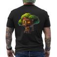 Tree House Men's T-shirt Back Print